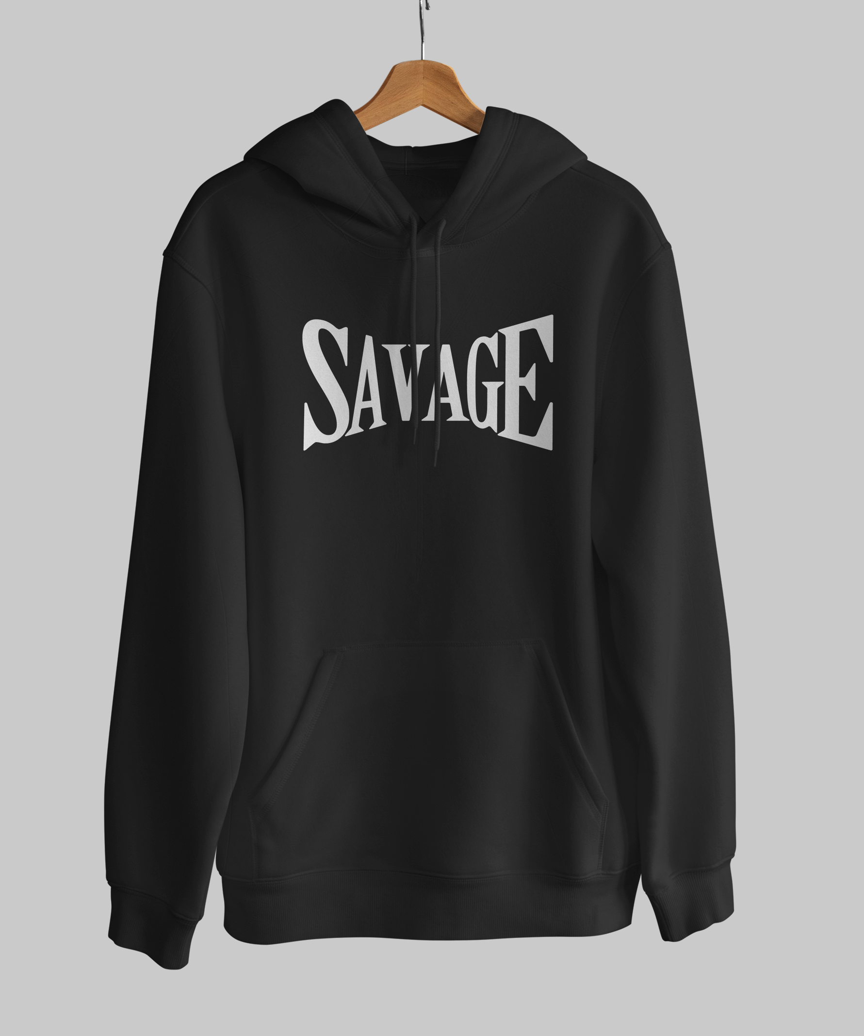 Black sales savage hoodie