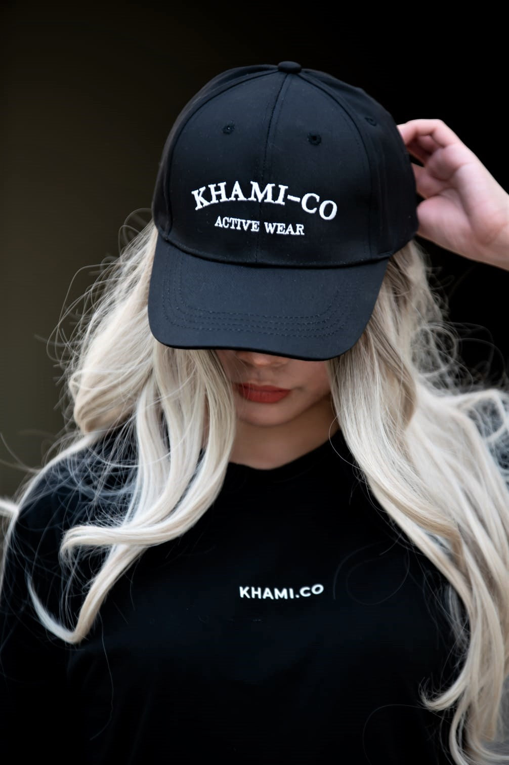 Dubai Baseball Cap Unisex: Khami Activewear Cap for Active Lifestyles - Black Color