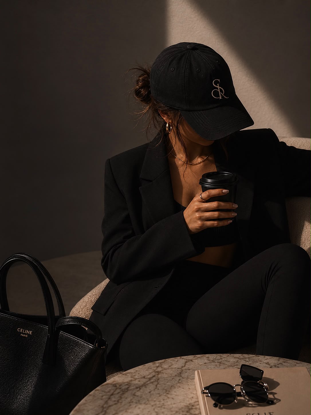 SOLI Black Baseball Cap
