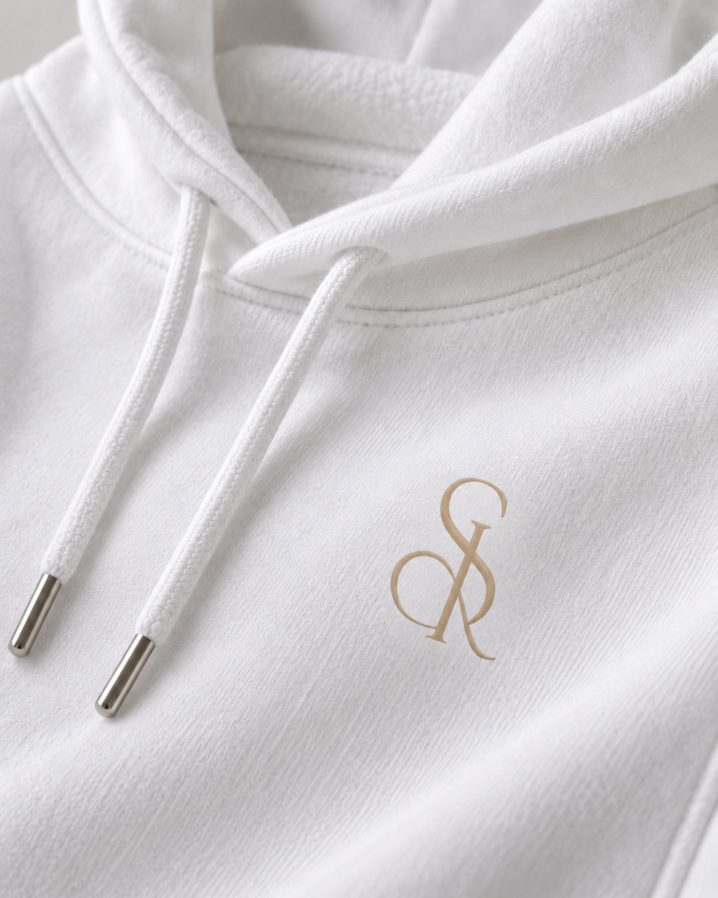 Women's Oversized White Hoodie | KHAMI-CO