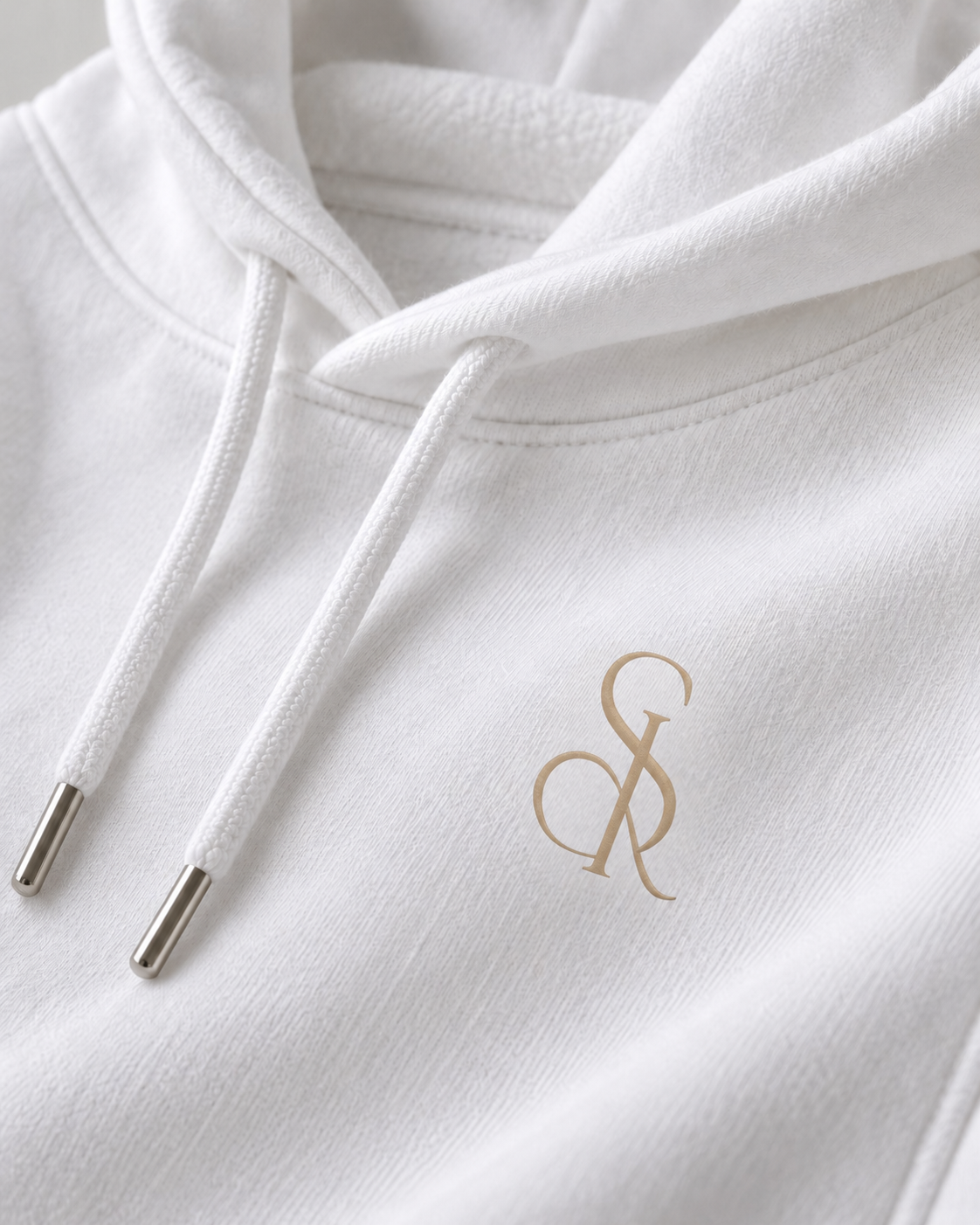 Women's Oversized White Hoodie | KHAMI-CO