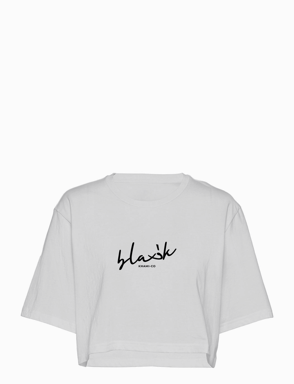 LOOSE DROP CROP TOP | SIGNATURE EDITION - OFF WHITE