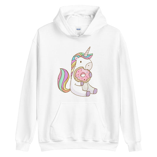 HOODIE - UNICORN (BLACK, WHITE, PINK COLORS)